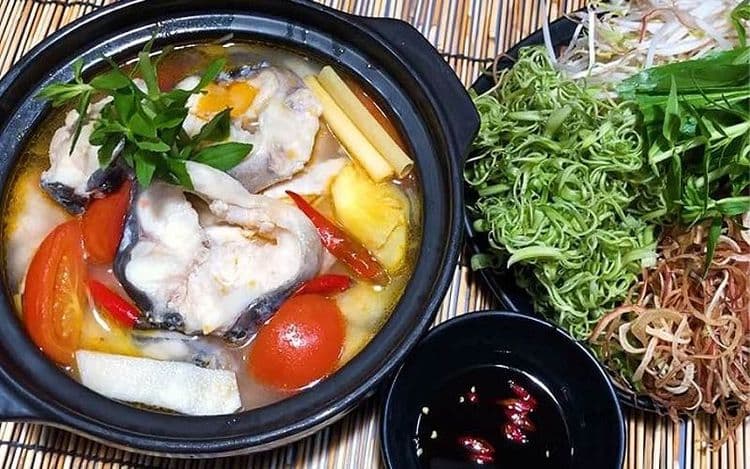 Lẩu Cá Lăng Măng Chua