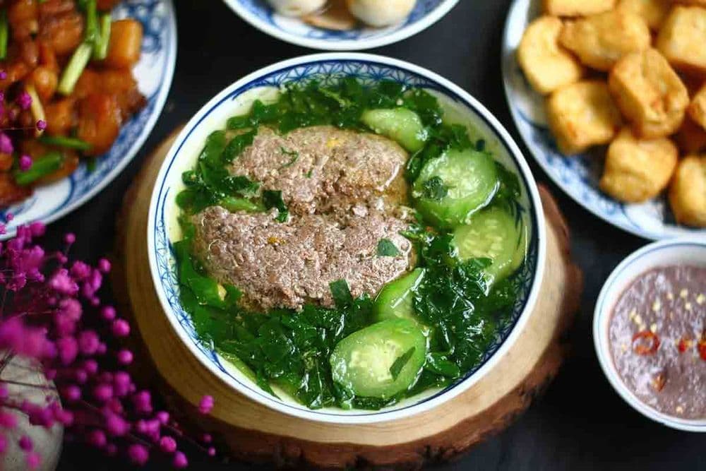 Canh Cua Mùng Tơi