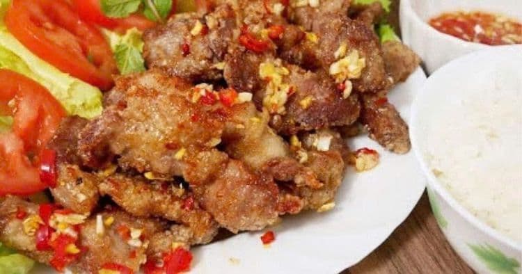 Nọng Heo Cháy Tỏi