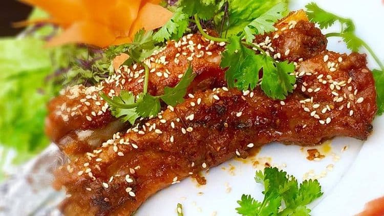 Sườn Chiên Vị Tỏi