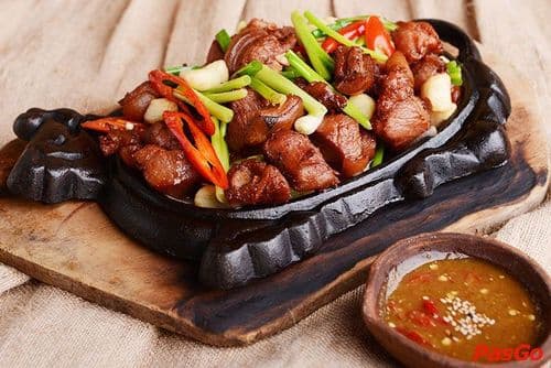 Dê Cháy Tỏi Bản Gang