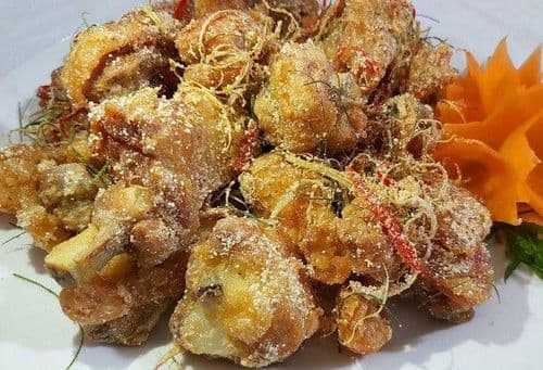 Gà Rang Muối Hồng Kong