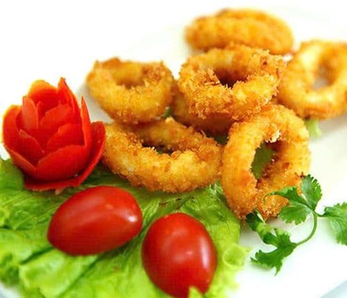 Mực Ống Chiên Bơ Tỏi