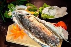 Cá Quả Nướng Muối Tuyết